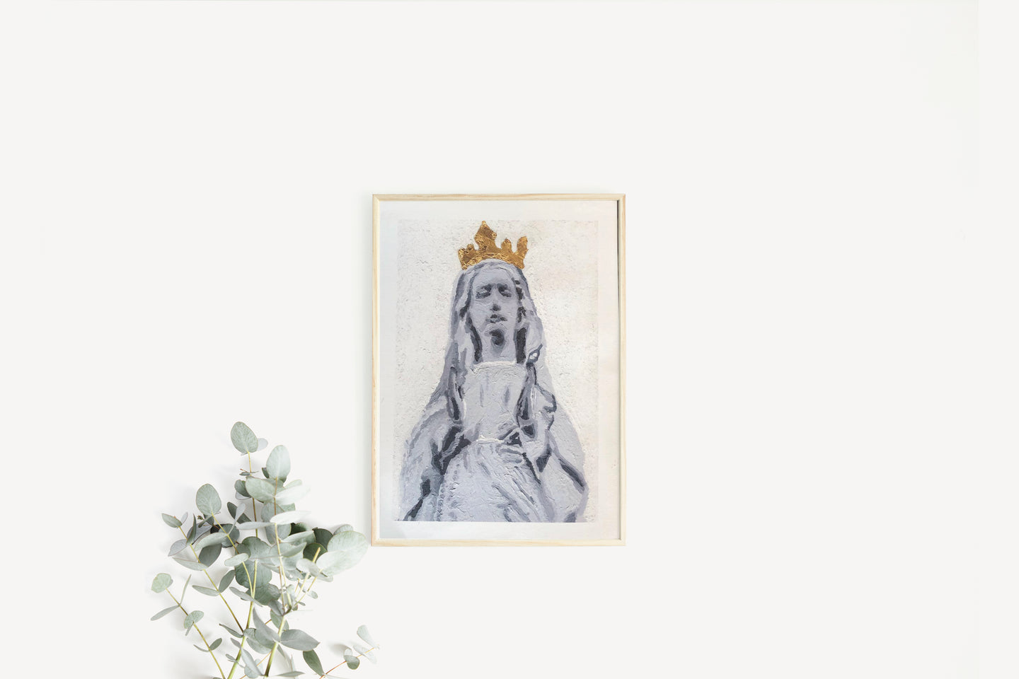 Our Lady of Knock, Ireland (with gold leaf crown)